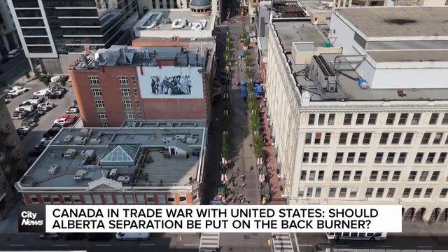 Canada in trade war with United States: Should Alberta separation be put on the back burner