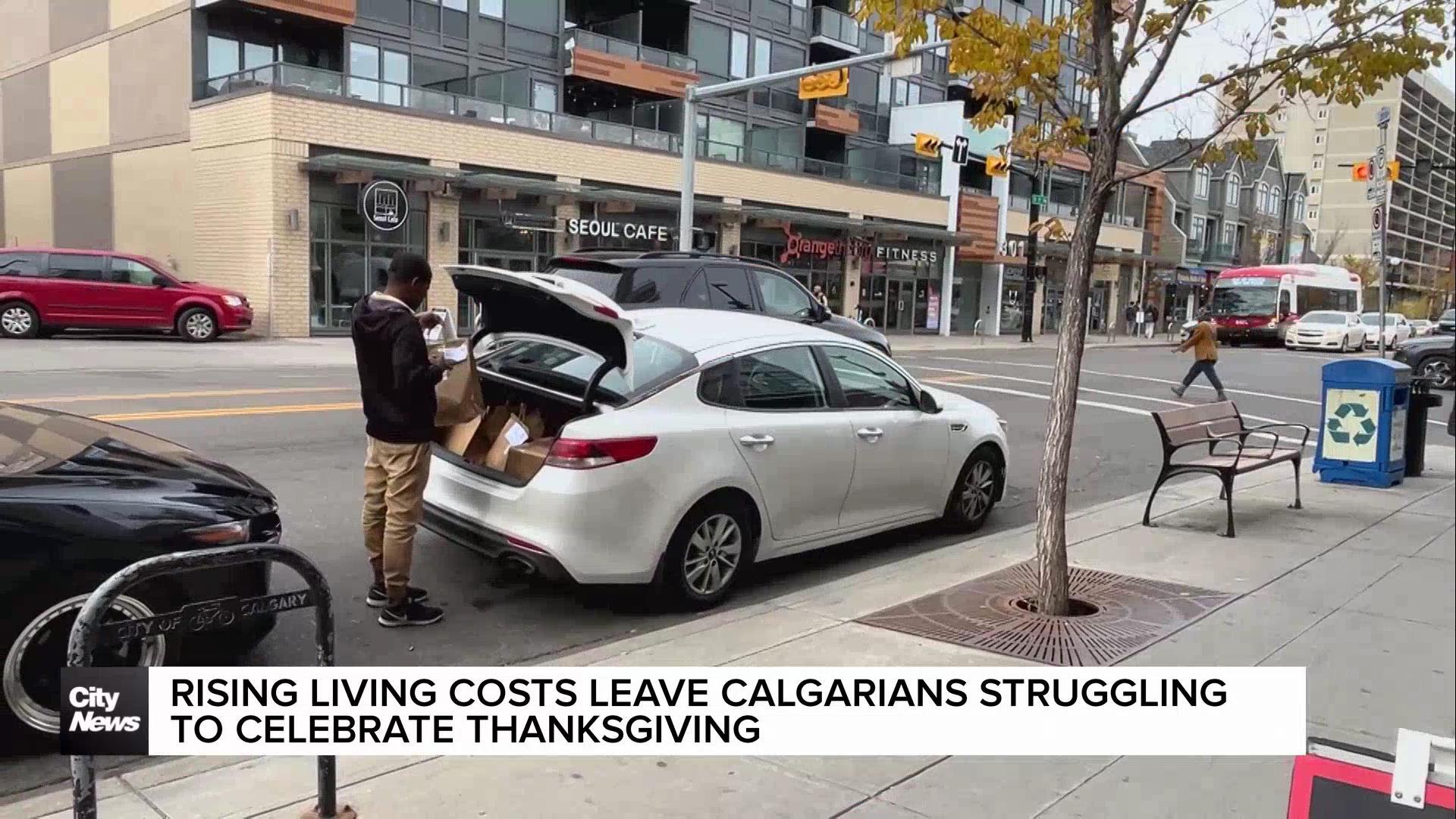 Rising living costs leave Calgarians struggling to celebrate Thanksgiving