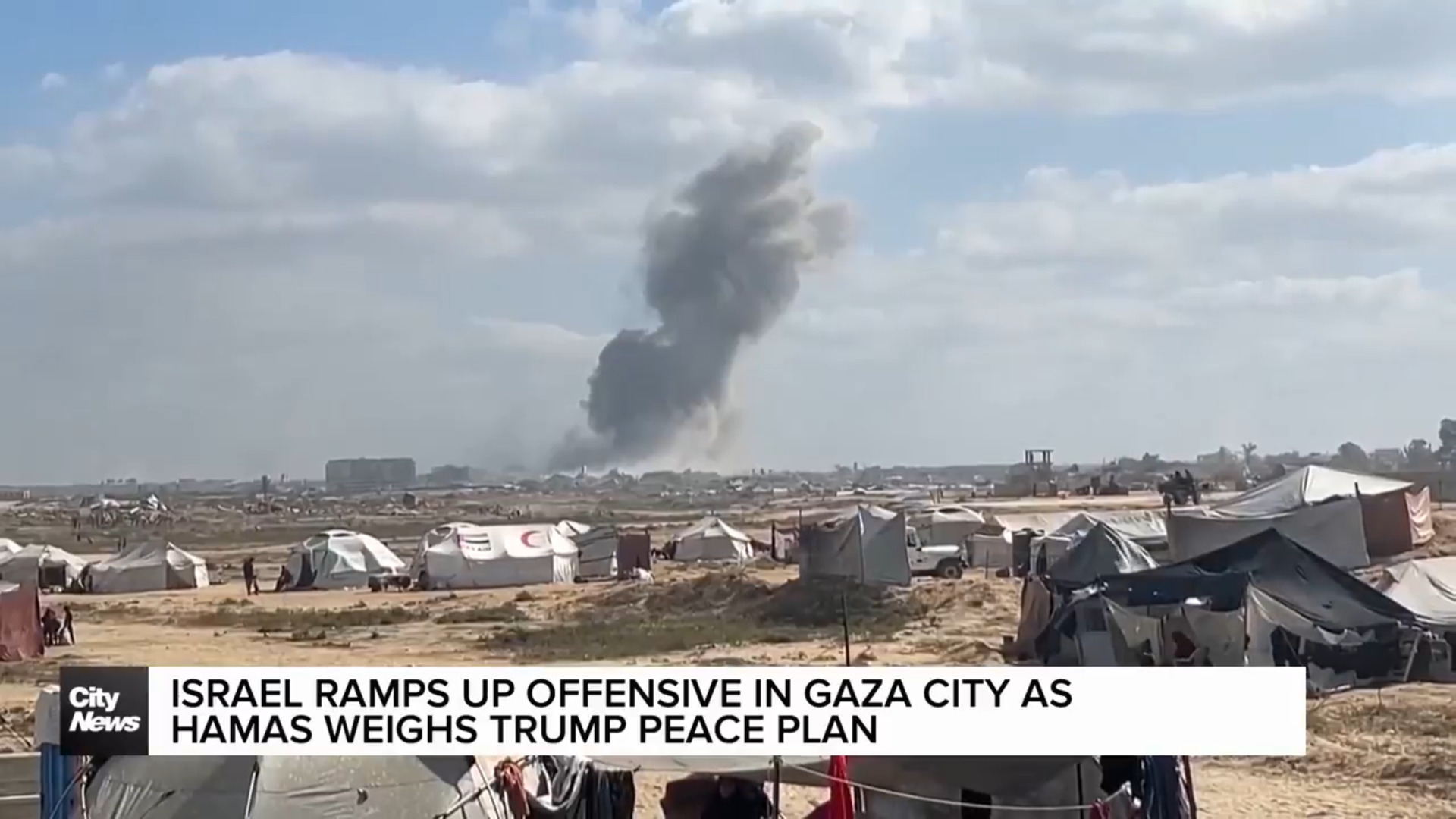 Israel Intensifies Gaza City Offensive as Hamas Weighs Trump's Peace Plan