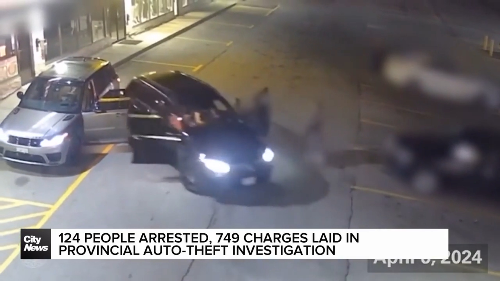 Auto-theft investigation leads to 124 arrests