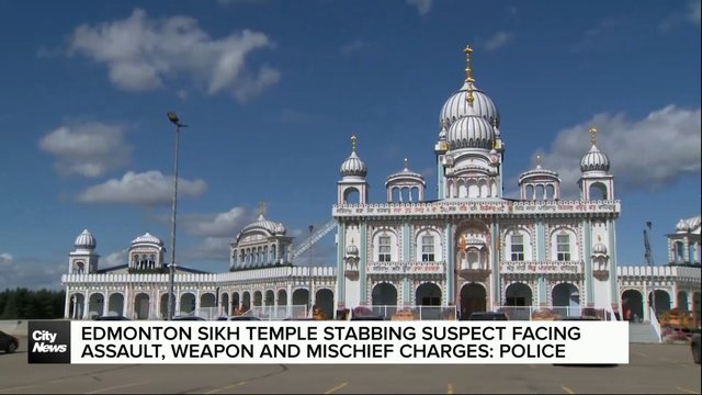 Edmonton police charge Sikh temple stabbing suspect