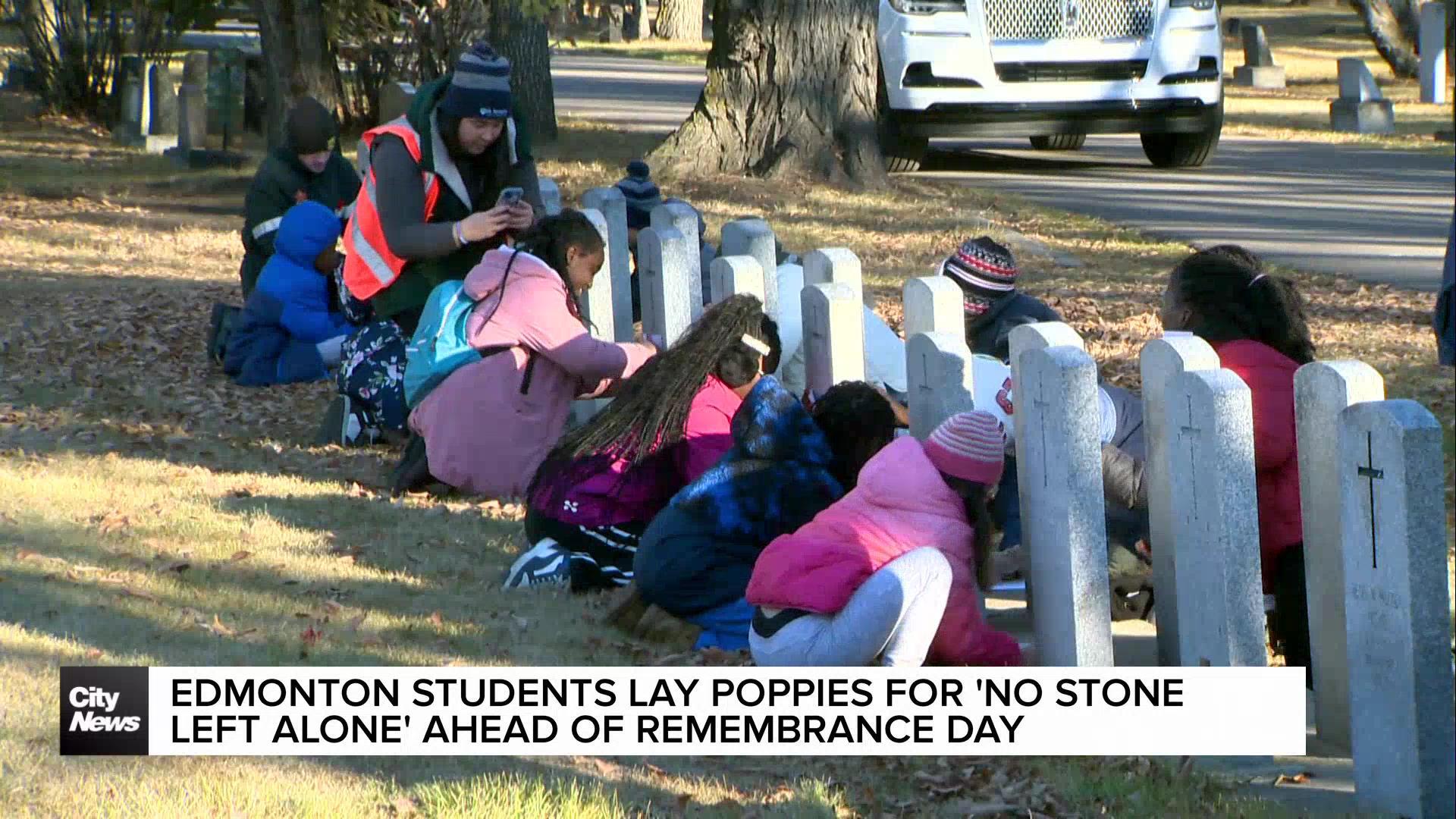 No Stone Left Alone ceremony at Edmonton’s Beechmount Cemetery