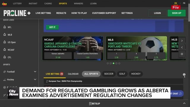 Demand for regulated gambling grows as Alberta examines advertisement regulation changes