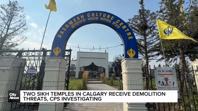 Two Sikh temples in Calgary receive demolition threats, CPS investigating
