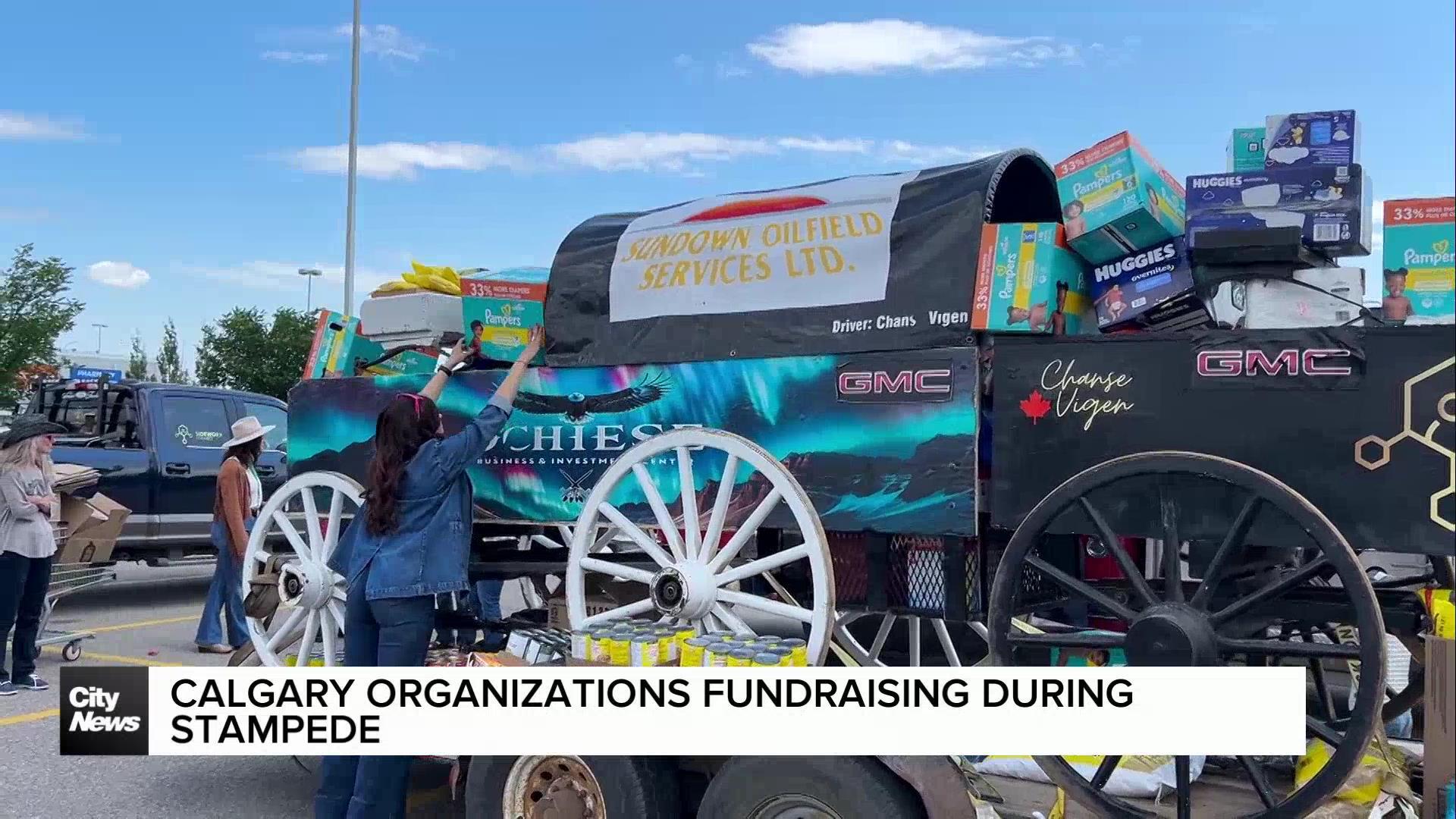 Calgary organizations fundraising during Stampede
