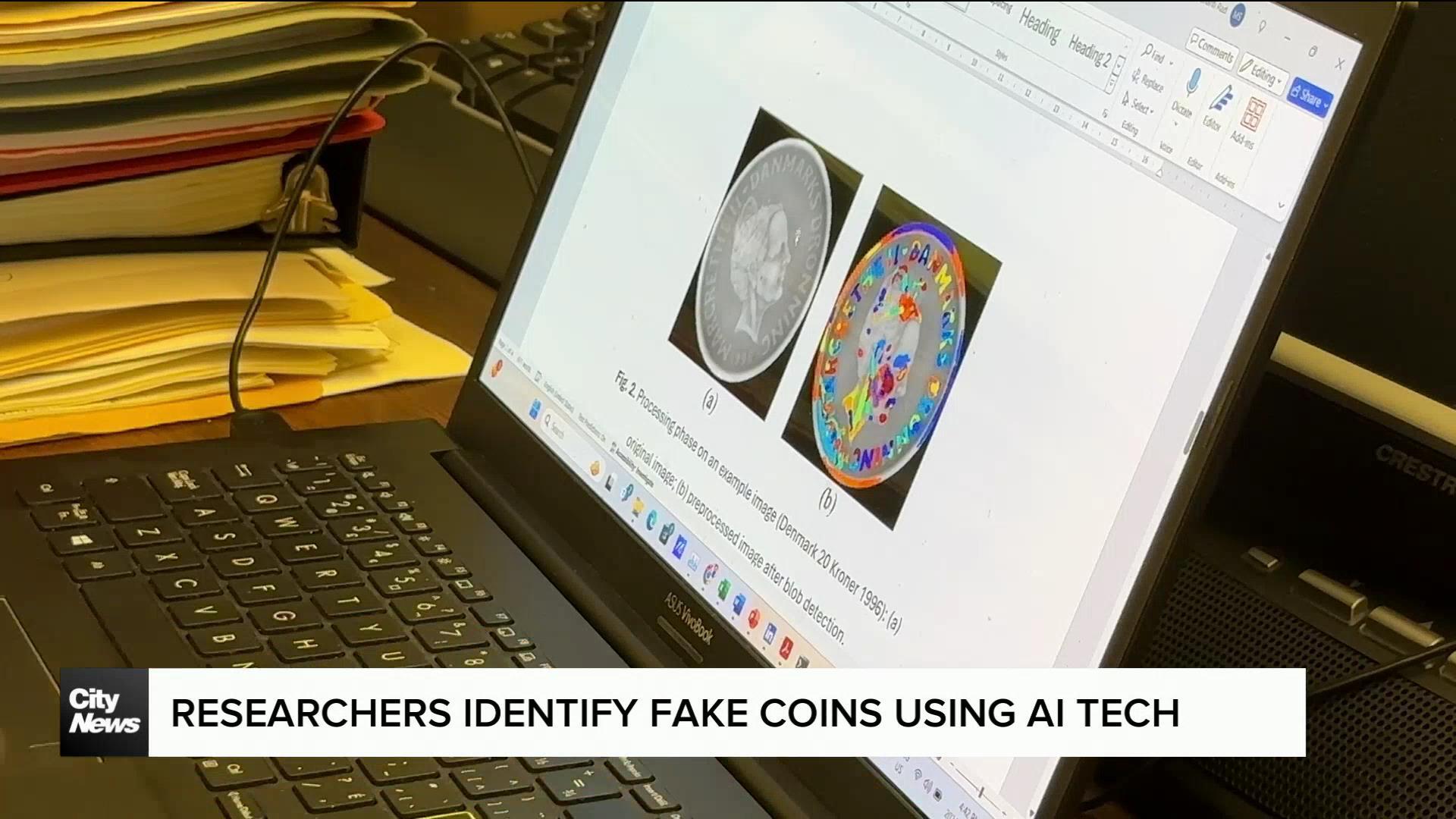 Concordia University researchers use AI to identify counterfeit coins