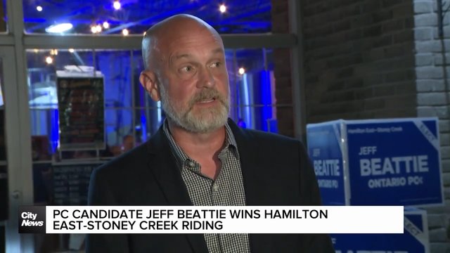 PC candidate Jeff Beattie wins Hamilton East-Stoney Creek riding