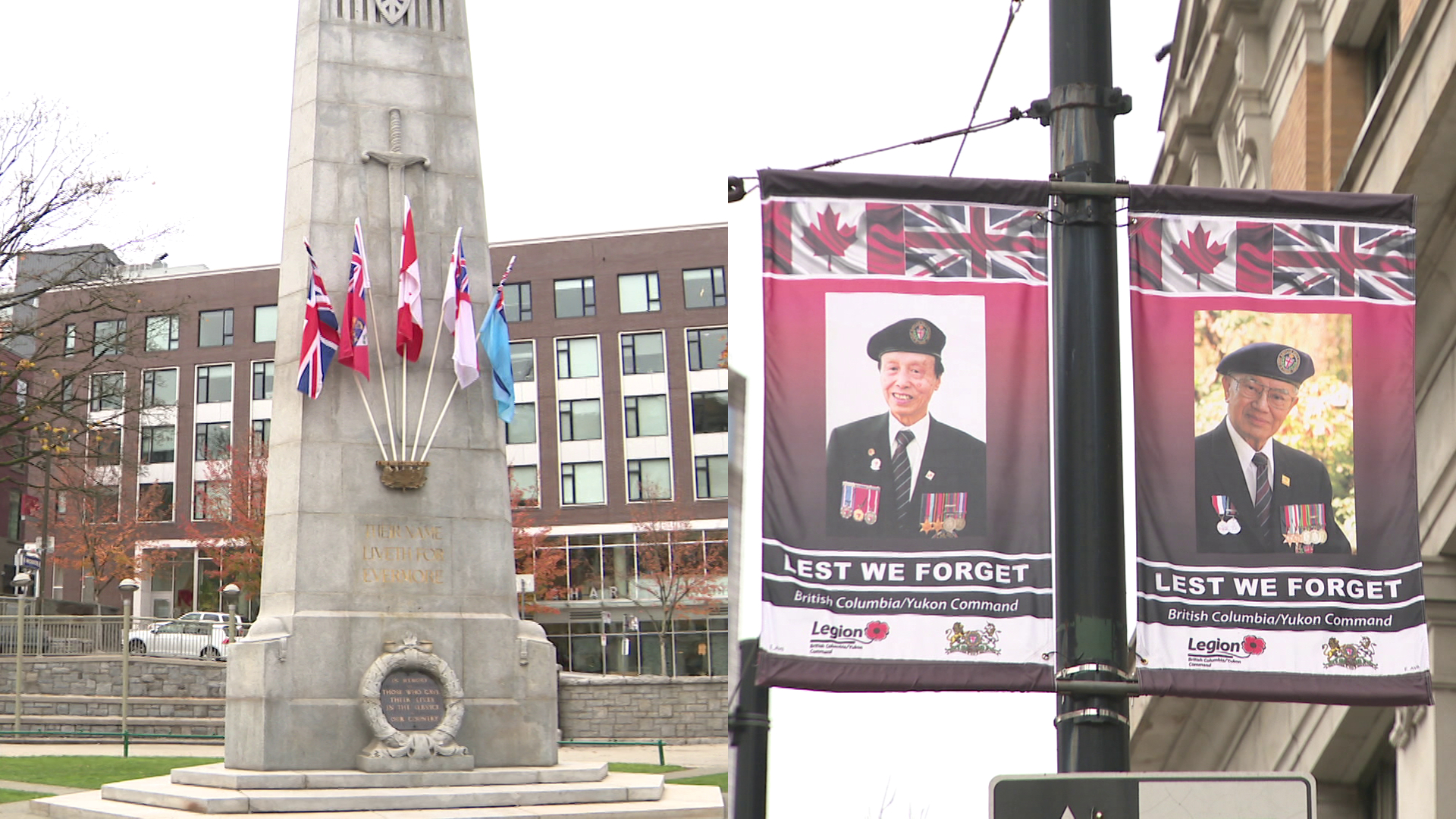 Banners honour Vancouver war veterans