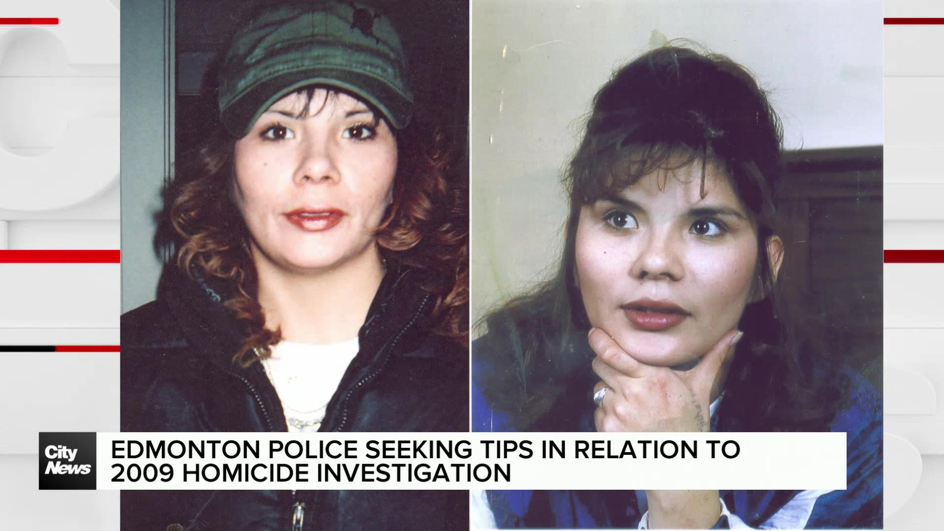Edmonton police seeking tips in 2009 homicide investigation
