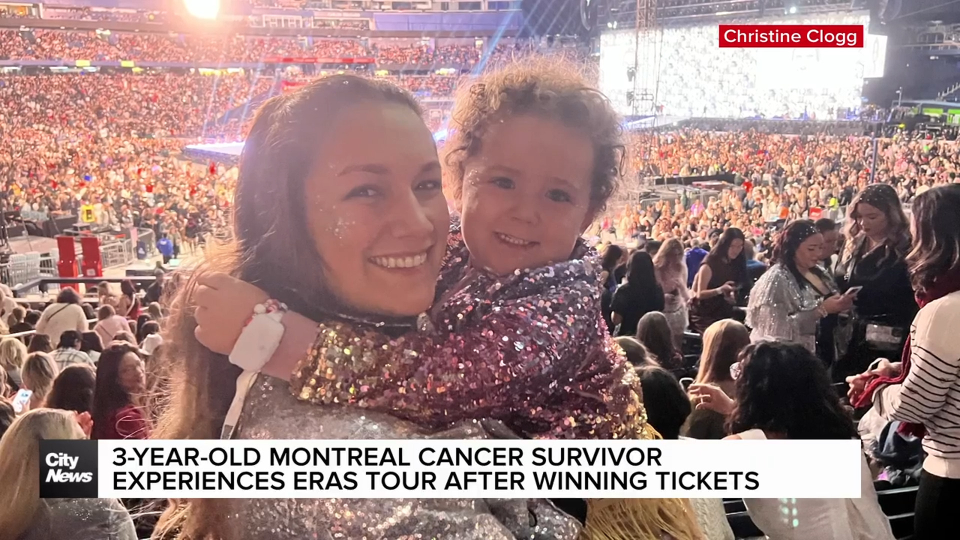 Montreal cancer survivor experiences Eras Tour after winning tickets