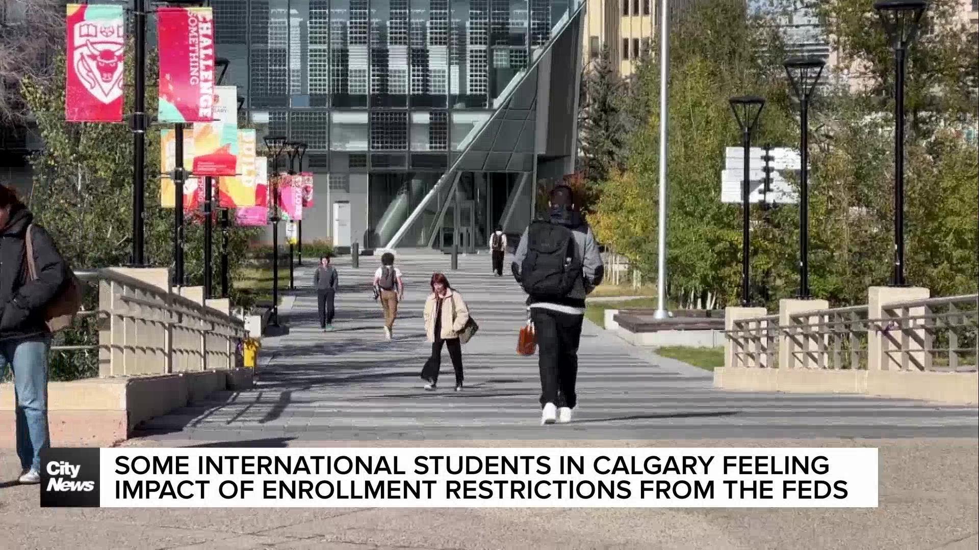 Some international students feeling impact of enrollment restrictions from the feds