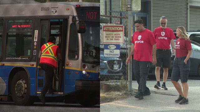 Metro Vancouver transit workers begin job action