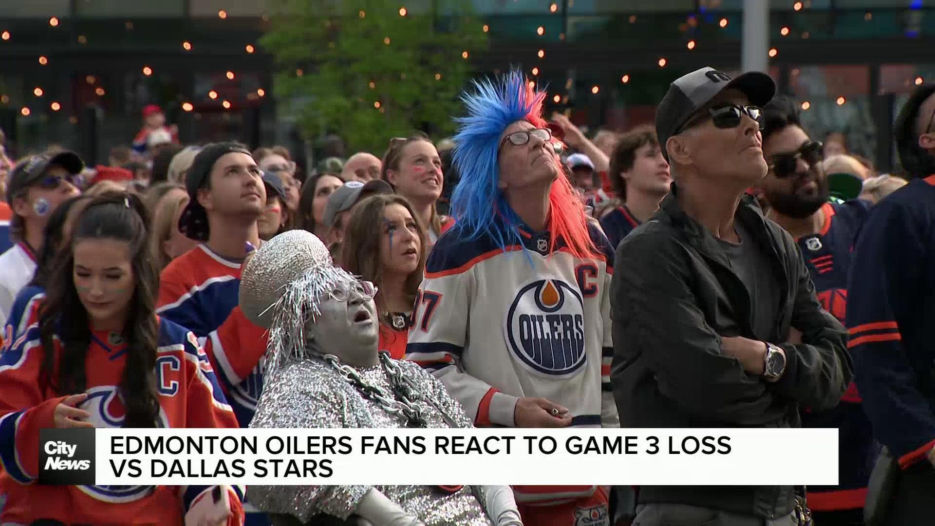 Oilers fans react to Game 3 loss vs Dallas Stars