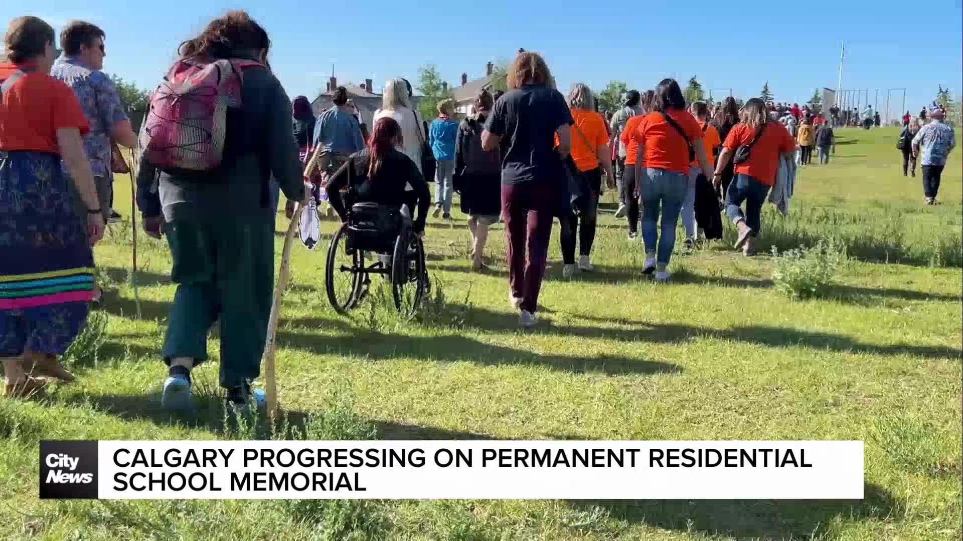 Calgary progressing on permanent residential school memorial