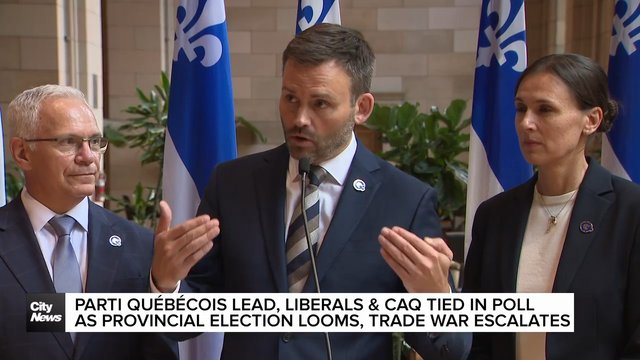 Parti Québécois lead, CAQ rise in new poll as Quebec election looms