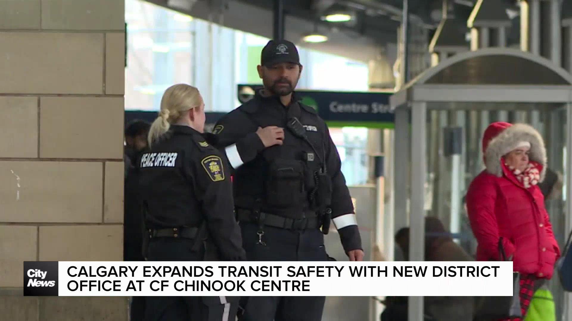 Calgary expands transit safety with new district office at CF Chinook Centre