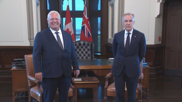 Carney, Ontario Premier Ford to announce support for steel and auto sectors
