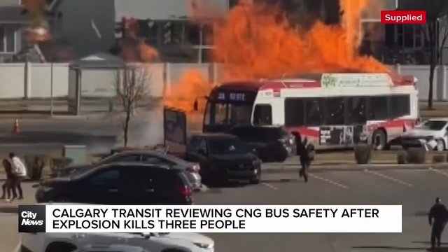 Calgary Transit reviewing CNG bus after explosion kills three people
