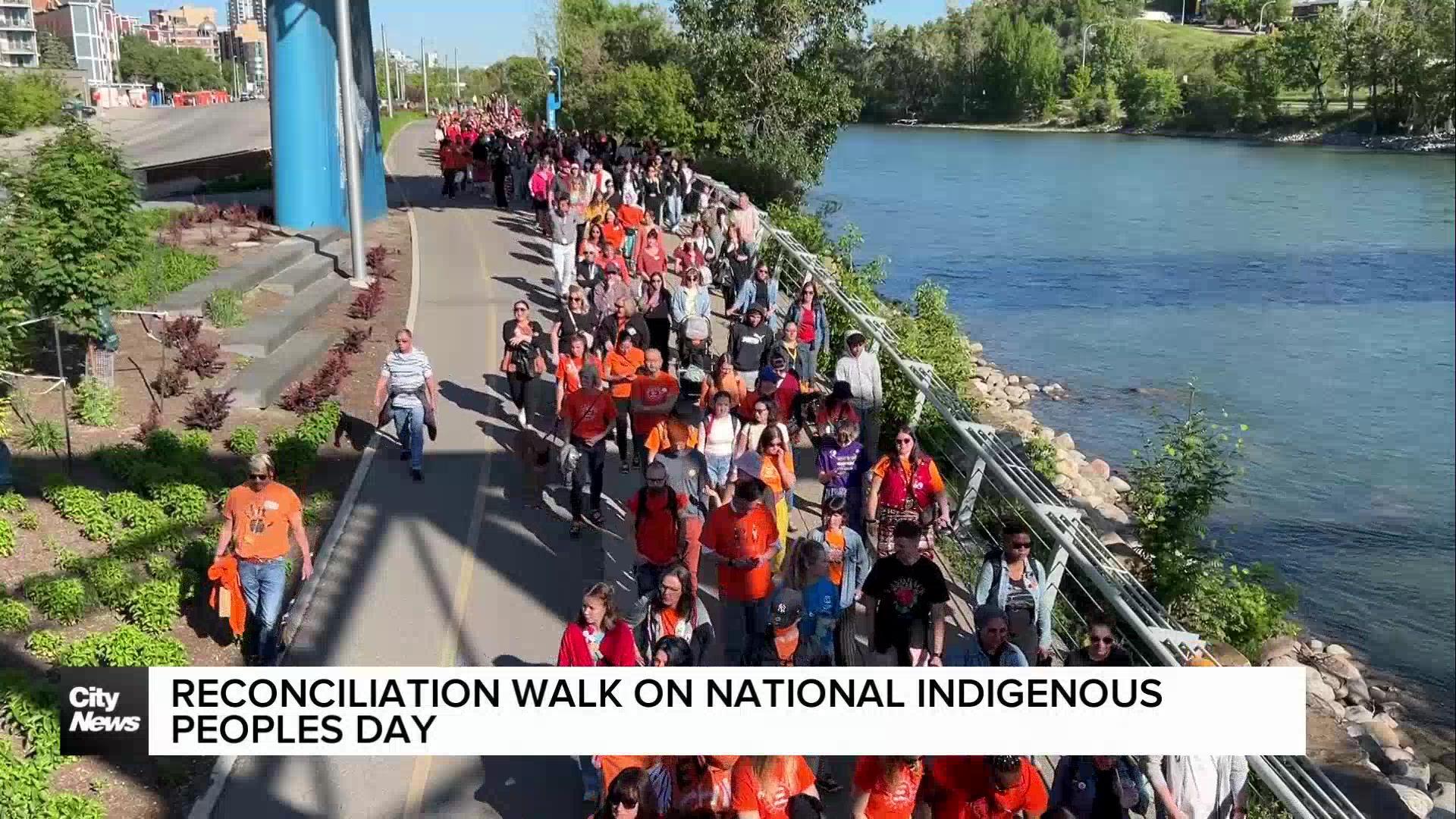 Reconciliation walk on National Indigenous Peoples Day