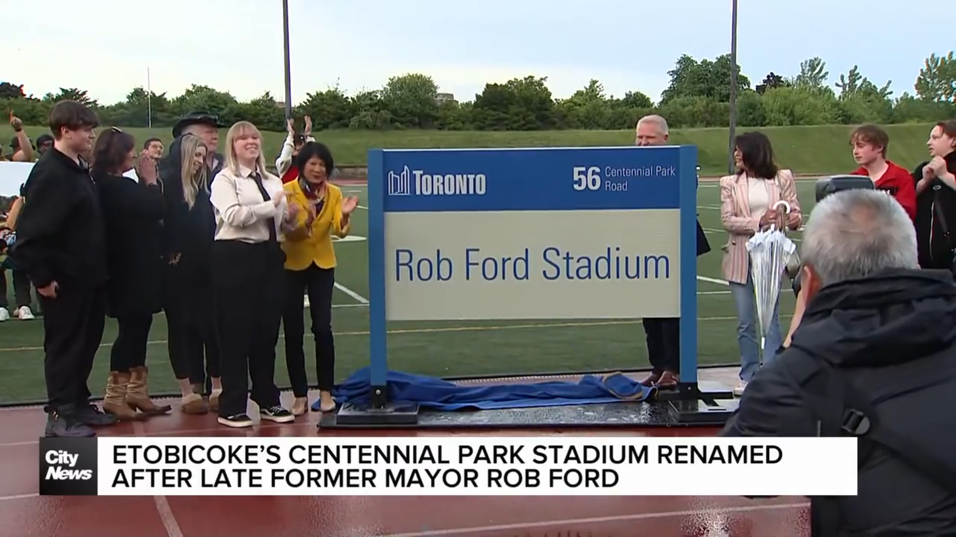 Centennial Park Stadium becomes Rob Ford Stadium