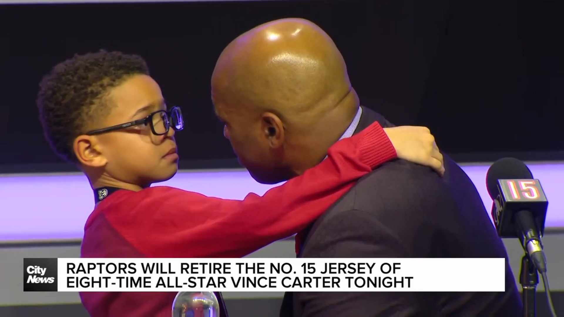 Vince Carter emotional ahead of Jersey retirement