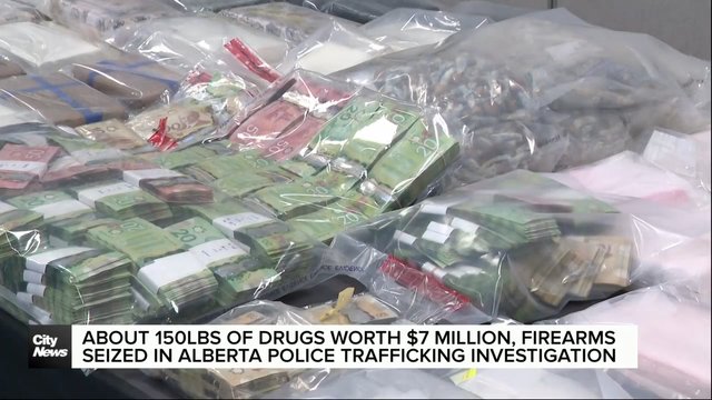 Edmonton-Calgary drug running: police bust trafficking network worth millions