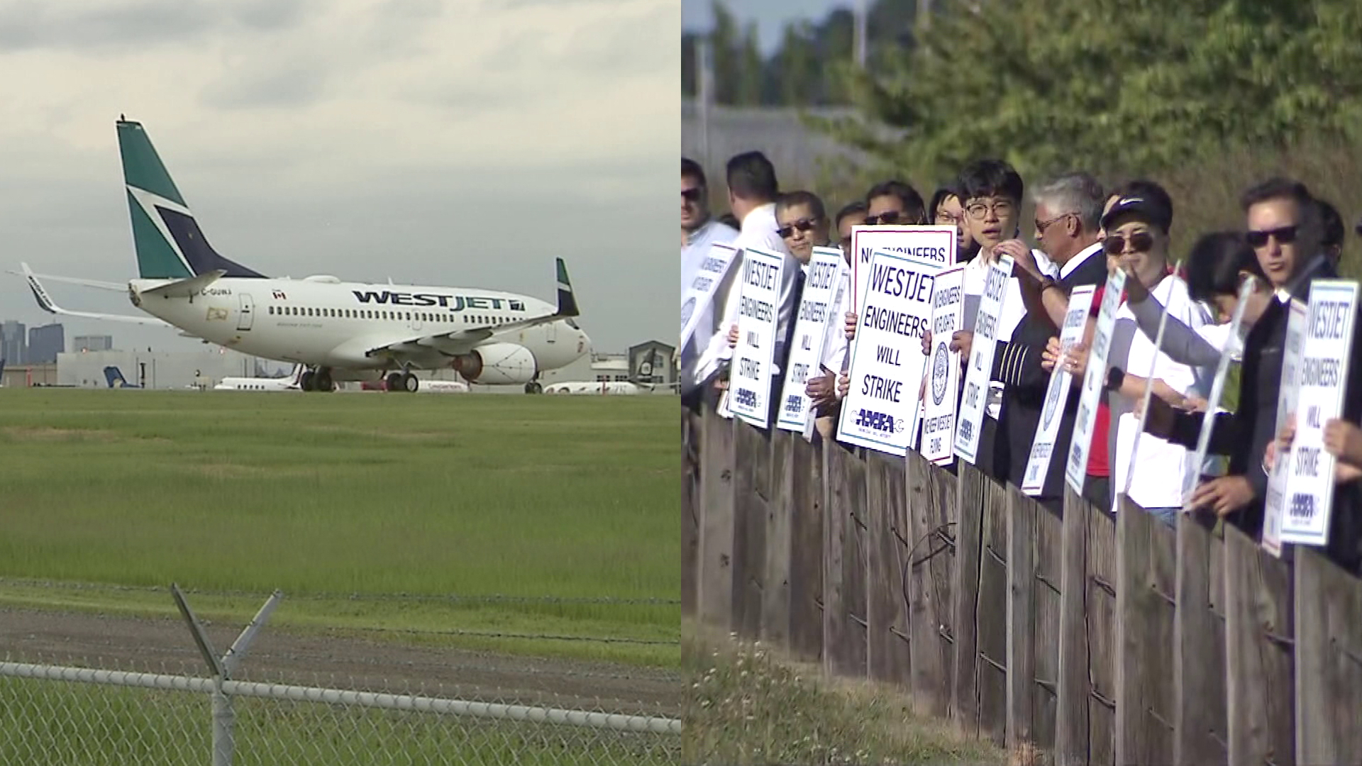 Thousands impacted by WestJet flight cancellations ahead of possible strike