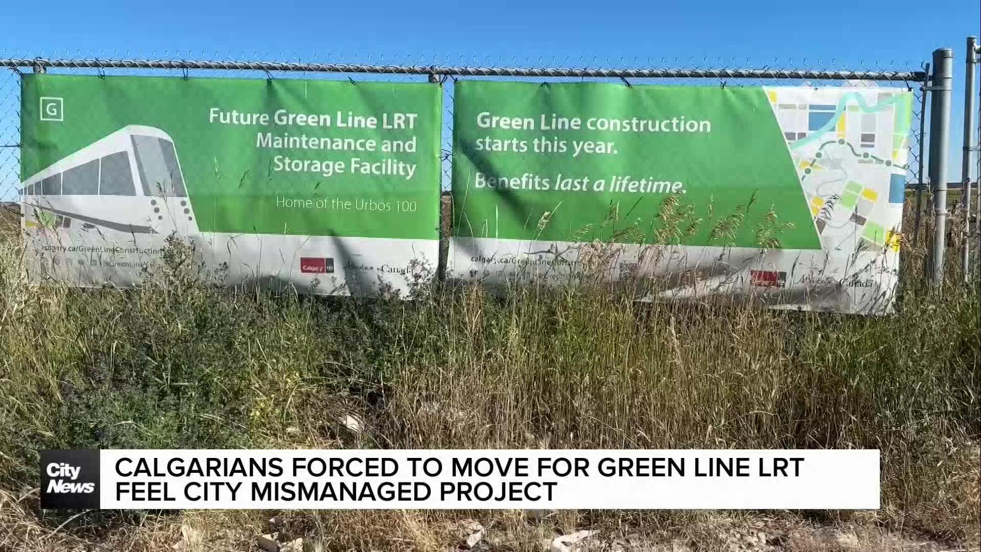 Calgarians forced to move for Green Line LRT feel city mismanaged project