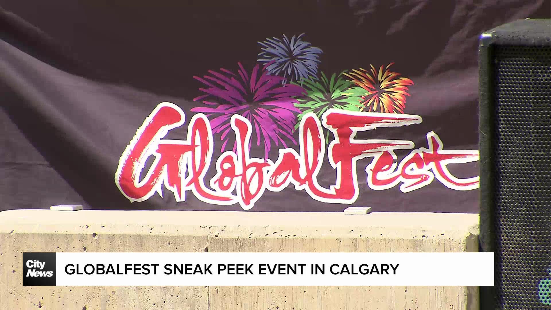GlobalFest sneak peek event in Calgary