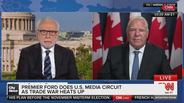 Ford calms tone on trade war for U.S. media: 'Things got a little heated'