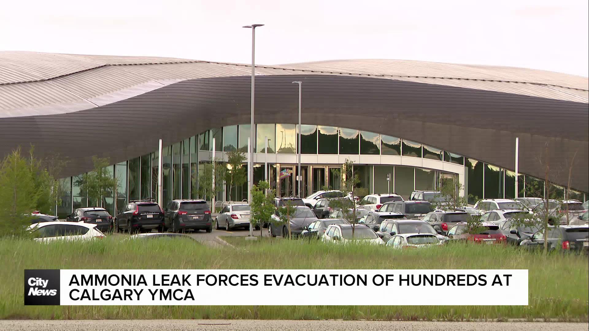 Ammonia leak forces evacuation of hundreds at Calgary YMCA