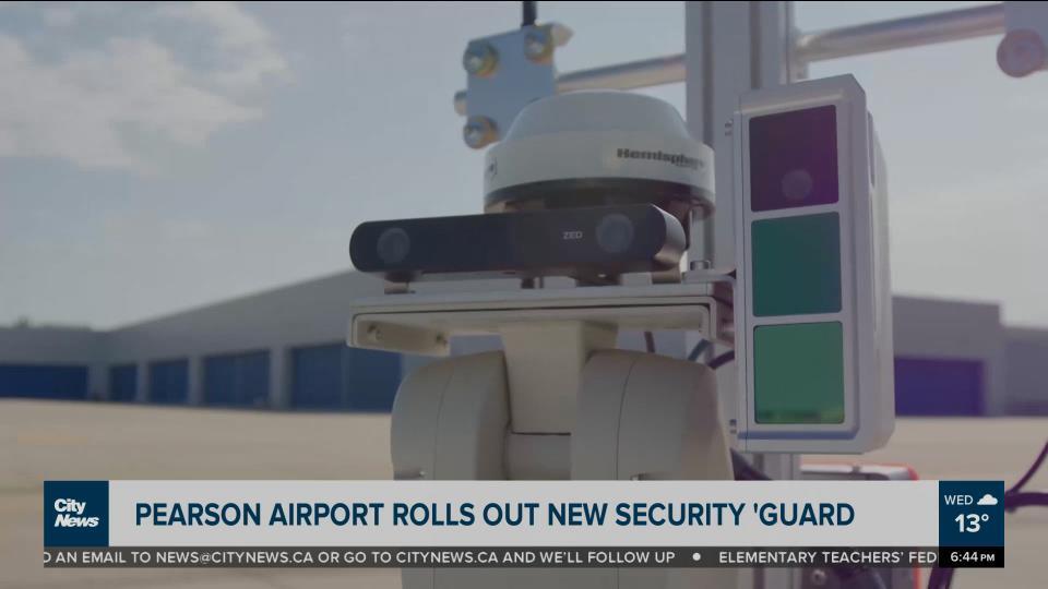 Security on wheels comes to Pearson Airport