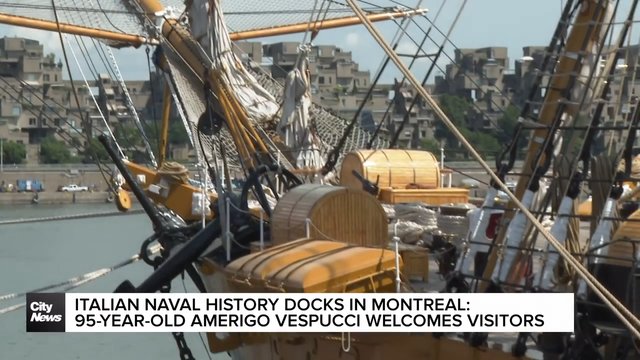 95-year-old Italian naval history docks in Montreal