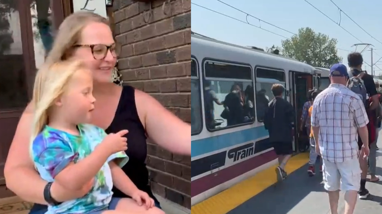 Calgary mom upset after child stuck on CTrain platform | CityNews Calgary