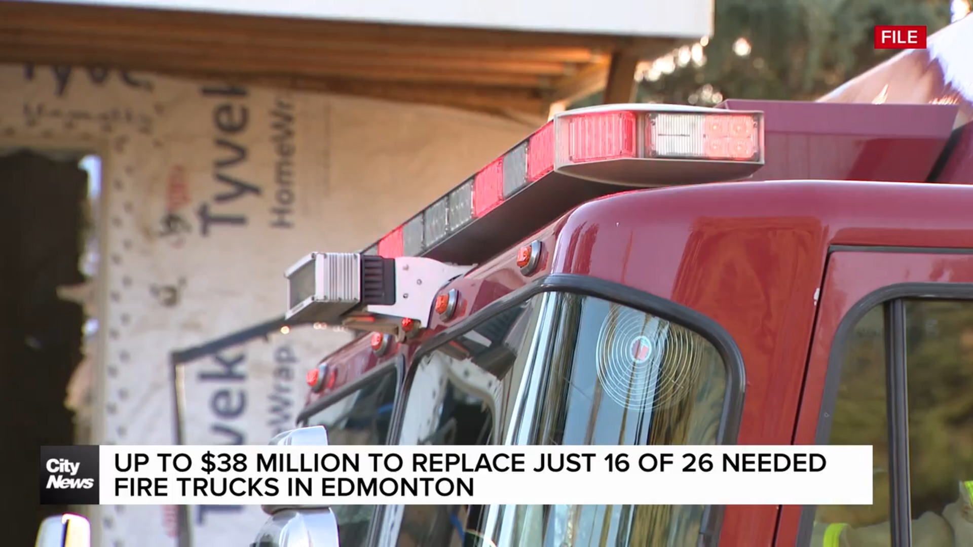 Edmonton needs to replace 26 old fire trucks as costs skyrocket