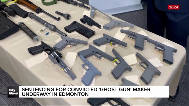 Sentenced for convicted ‘ghost gun’ maker in Edmonton