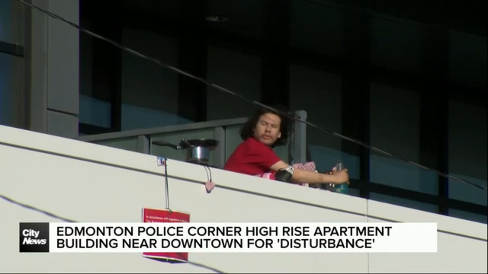 One person in custody after ‘disturbance’ at Edmonton apartment building: Police