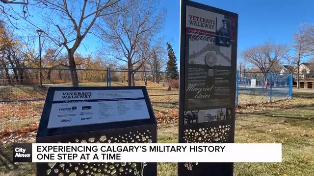 Experiencing Calgary’s military history one step at a time