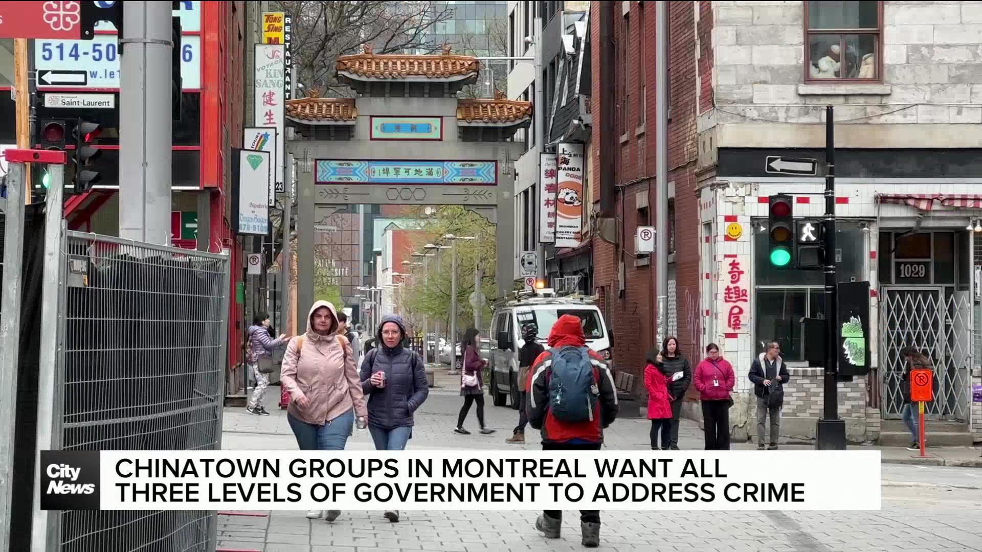 Groups in Montreal’s Chinatown want governments to address crime