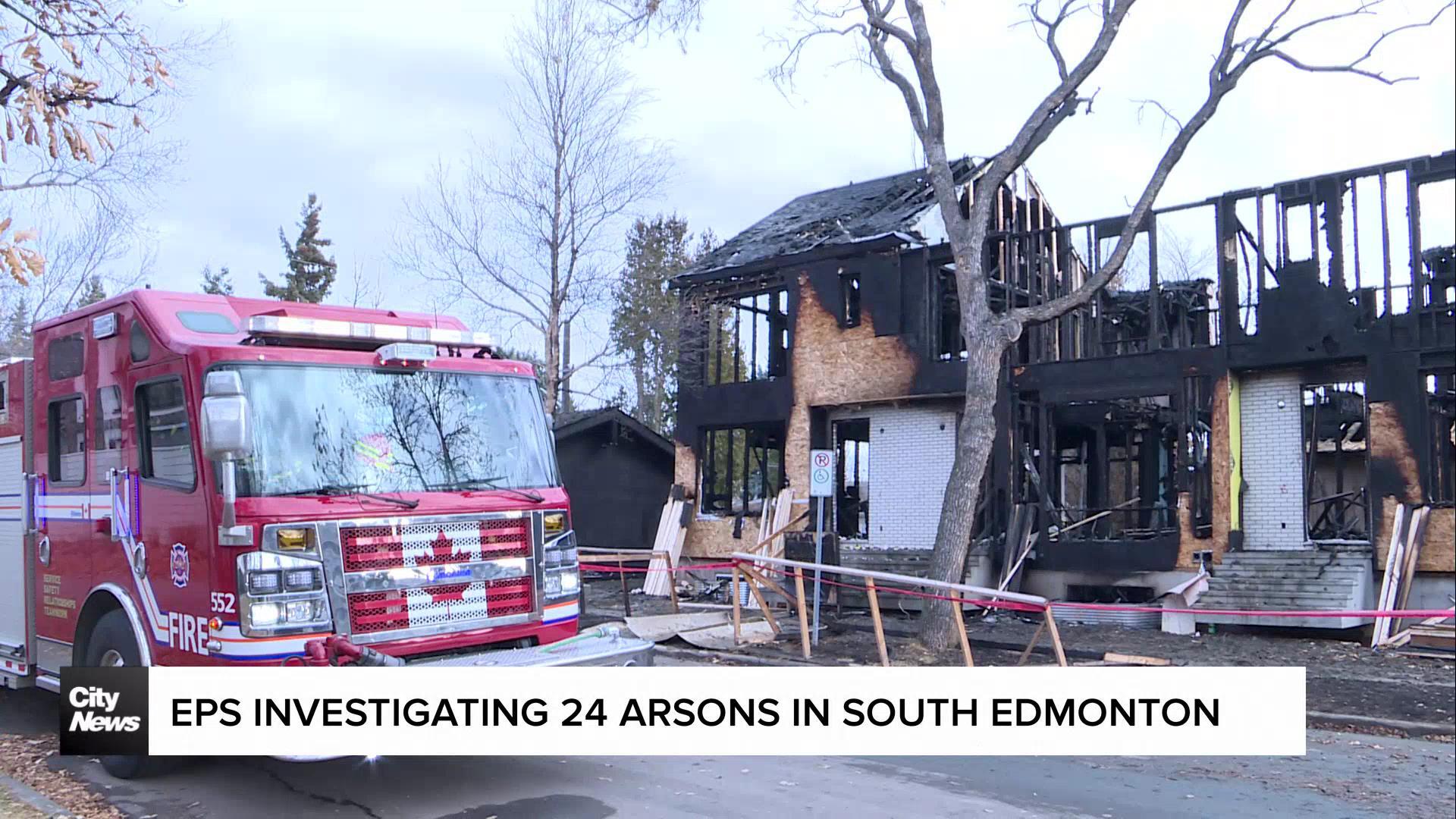 Edmonton police investigating 24 arson cases this year