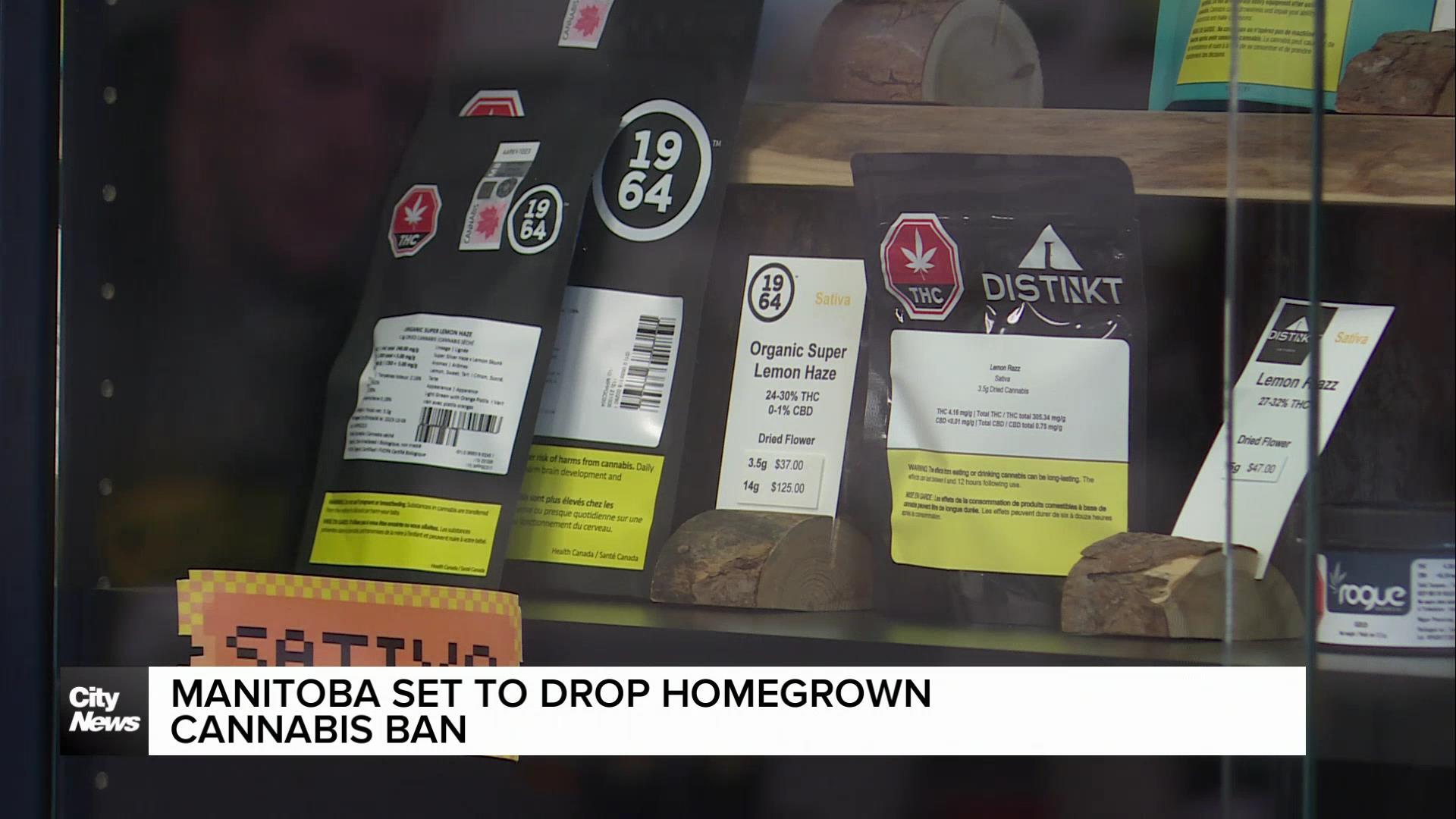 Manitoba set to drop homegrown pot ban