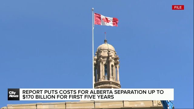 Report puts cost for Alberta separation startup costs at up to $170B