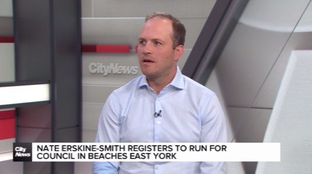 Nate Erskine Smith registers to run for Toronto city council