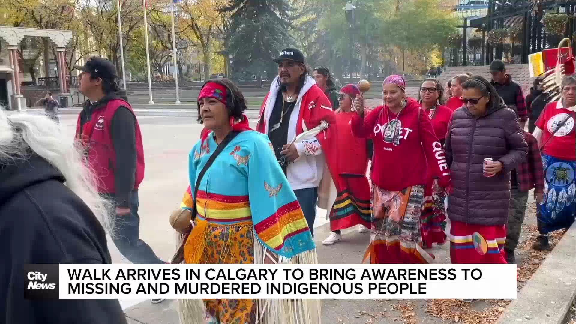 Walk in Calgary to bring awareness to Missing and Murdered Indigenous People