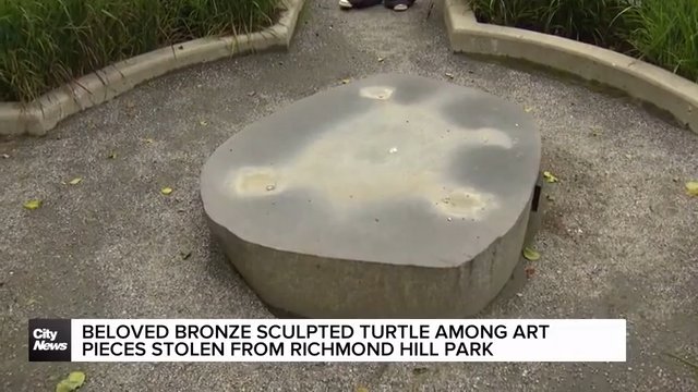 Richmond Hill officials, sculptor heartbroken over theft of five statues