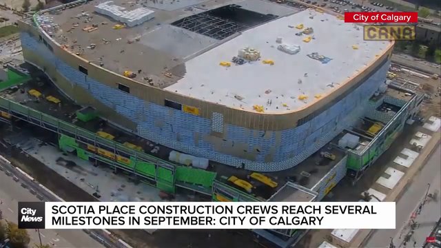 Scotia Place construction reaches new milestones in September