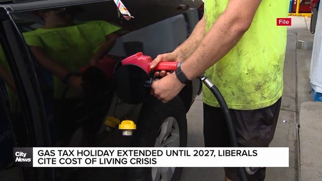 Liberals extend gas tax holiday
