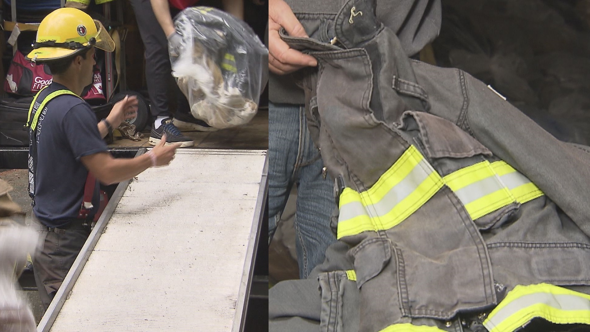 Decommissioned firefighting gear from Canada headed to departments overseas