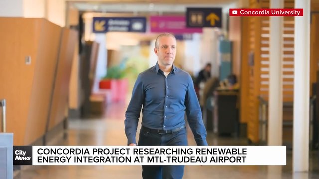 Concordia leads research on renewable energy at Montreal airport