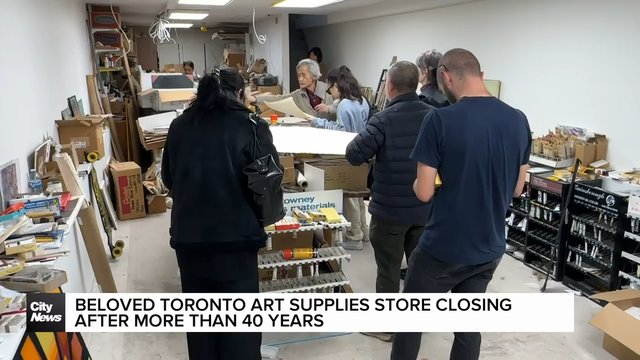 Beloved Toronto shop Daniel's Art Supplies closing after more than 40 years